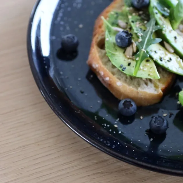 Maison Jean-Vier Assiette creuse Bleu