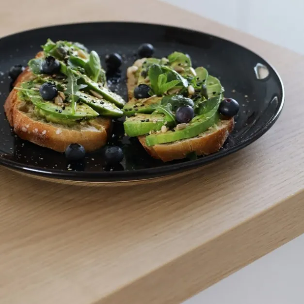 Maison Jean-Vier Assiette creuse Bleu