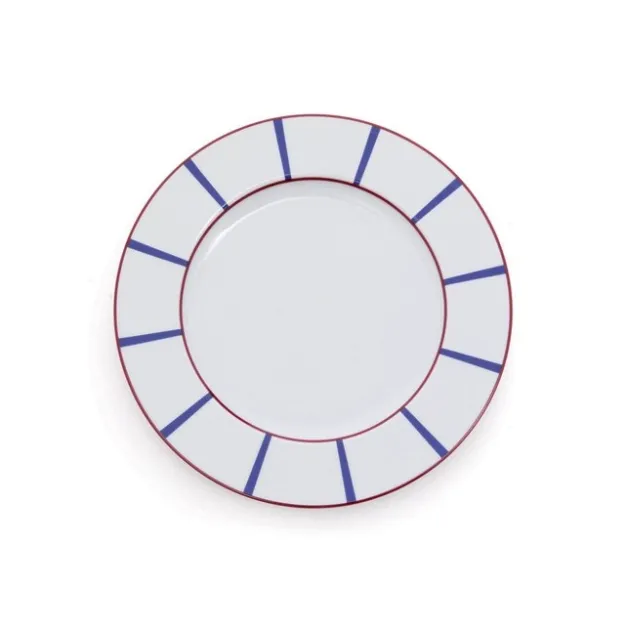 Maison Jean-Vier Assiette plate Blanc