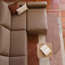 Maison Jean-Vier Canapé Marron