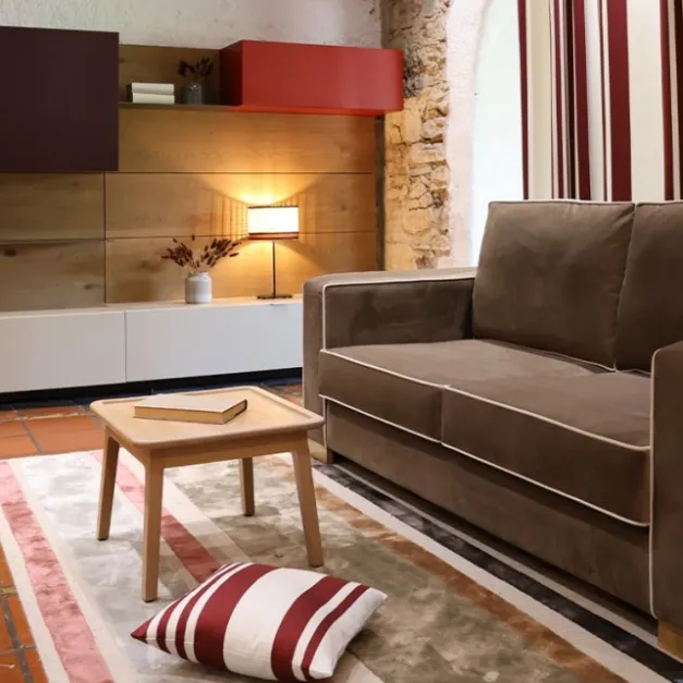 Maison Jean-Vier Canapé Marron