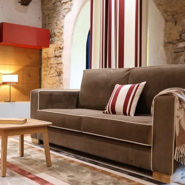 Maison Jean-Vier Canapé Marron