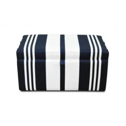 Maison Jean-Vier Coffre et malle de rangement Bleu