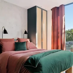 Maison Jean-Vier Drap du dessus Orange