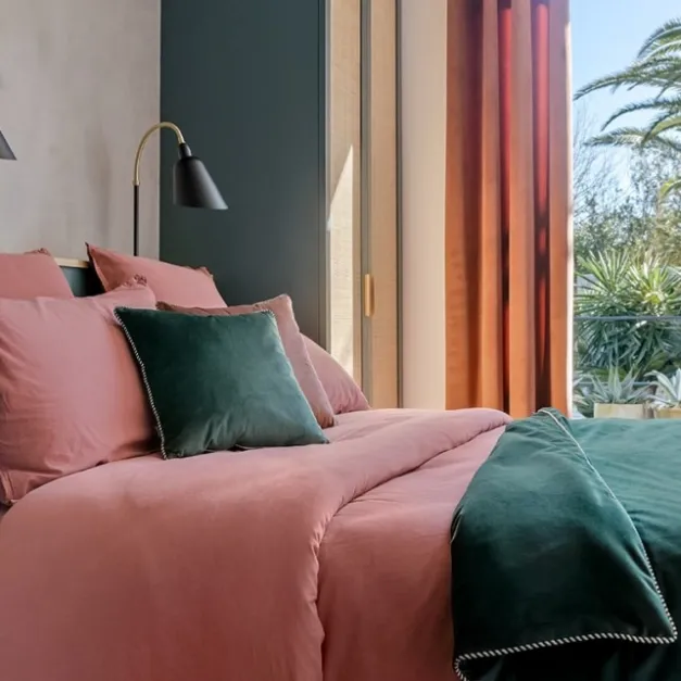 Maison Jean-Vier Drap du dessus Orange