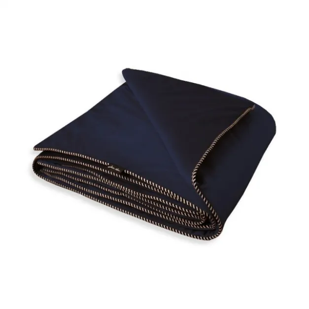 Maison Jean-Vier Édredon et bout de lit Bleu