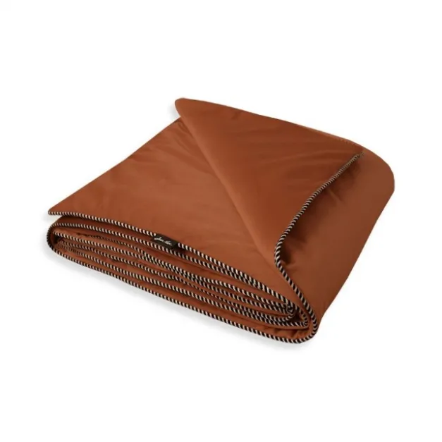 Maison Jean-Vier Édredon et bout de lit Marron