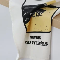 Maison Jean-Vier Essuie-main Jaune