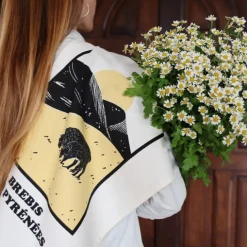 Maison Jean-Vier Essuie-main Jaune