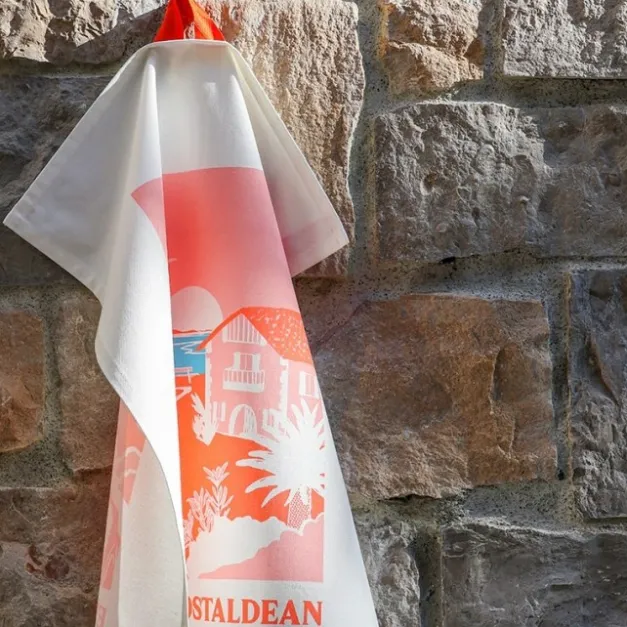 Maison Jean-Vier Essuie-main Rose