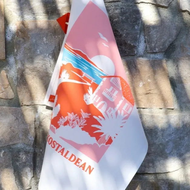 Maison Jean-Vier Essuie-main Rose