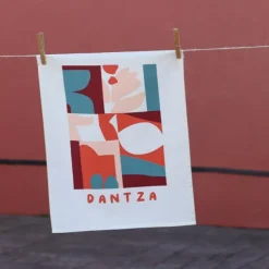 Maison Jean-Vier Essuie-main Rouge