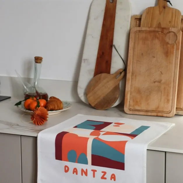 Maison Jean-Vier Essuie-main Rouge