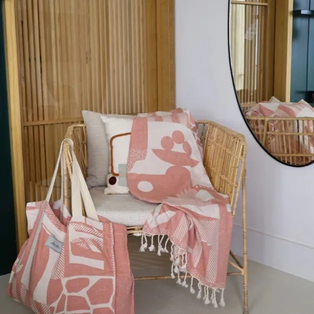 Maison Jean-Vier Foutas en coton Rose