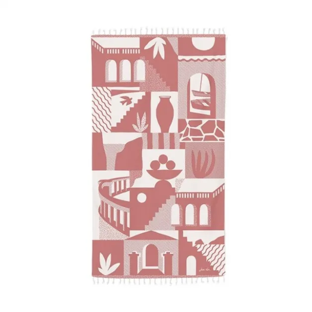 Maison Jean-Vier Foutas en coton Rose