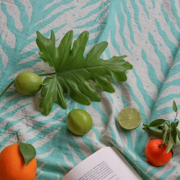 Maison Jean-Vier Foutas en coton Vert