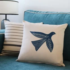 Maison Jean-Vier Housse de coussin