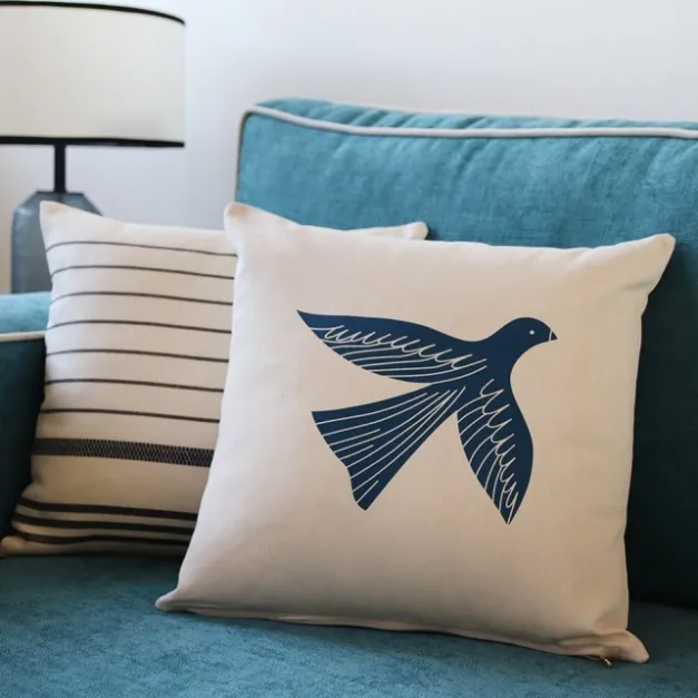 Maison Jean-Vier Housse de coussin
