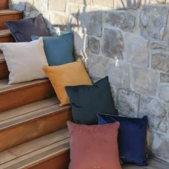 Maison Jean-Vier Housse de coussin Beige