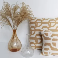 Maison Jean-Vier Housse de coussin Beige