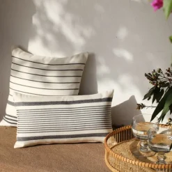 Maison Jean-Vier Housse de coussin Blanc