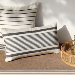 Maison Jean-Vier Housse de coussin Blanc