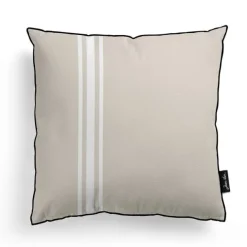 Maison Jean-Vier Housse de coussin Blanc