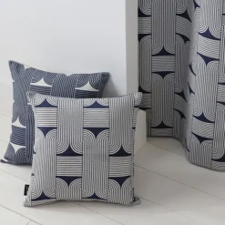 Maison Jean-Vier Housse de coussin Bleu