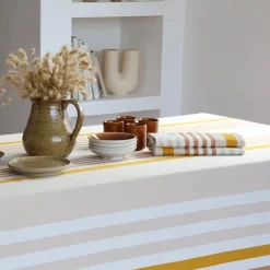 Maison Jean-Vier Linge de table haut de gamme Beige