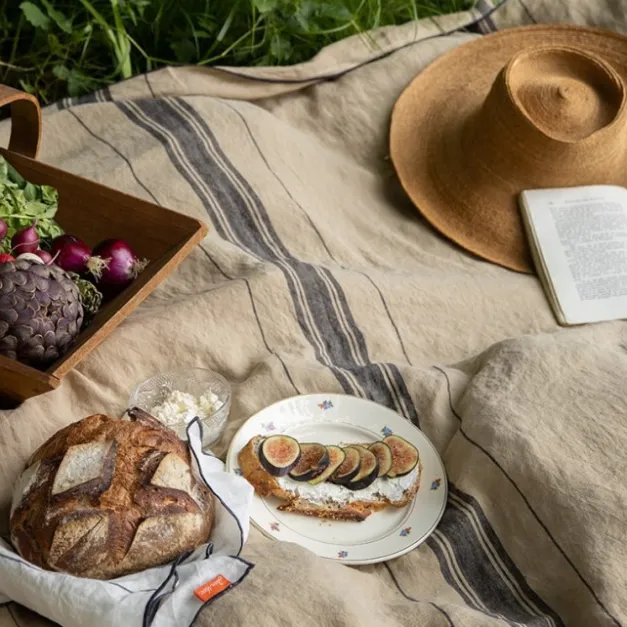 Maison Jean-Vier Linge Basque Beige