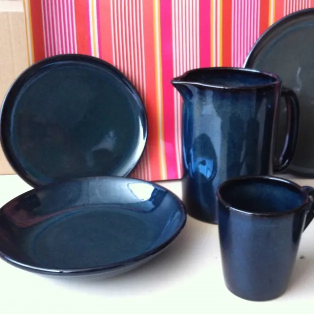 Maison Jean-Vier Mug Bleu