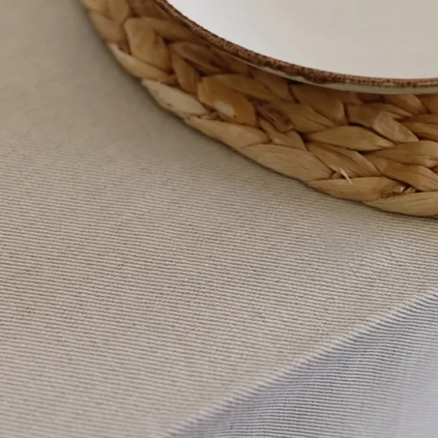 Maison Jean-Vier Nappe de table Blanc