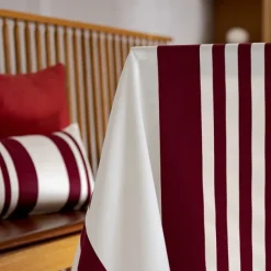 Maison Jean-Vier Nappe de table Rouge