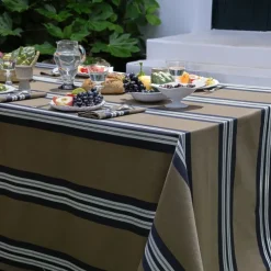 Maison Jean-Vier Nappe de table Vert