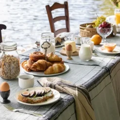 Maison Jean-Vier Nappe de table Vert