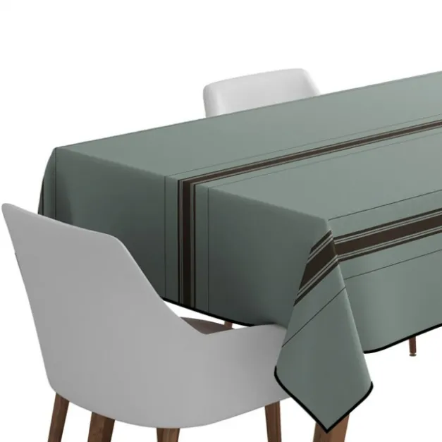 Maison Jean-Vier Nappe de table Vert