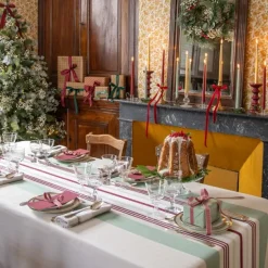 Maison Jean-Vier Nappe de table Vert