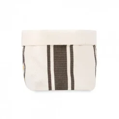 Maison Jean-Vier Panière et corbeille à pain en tissu Jaune