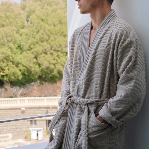 Maison Jean-Vier Peignoir Beige