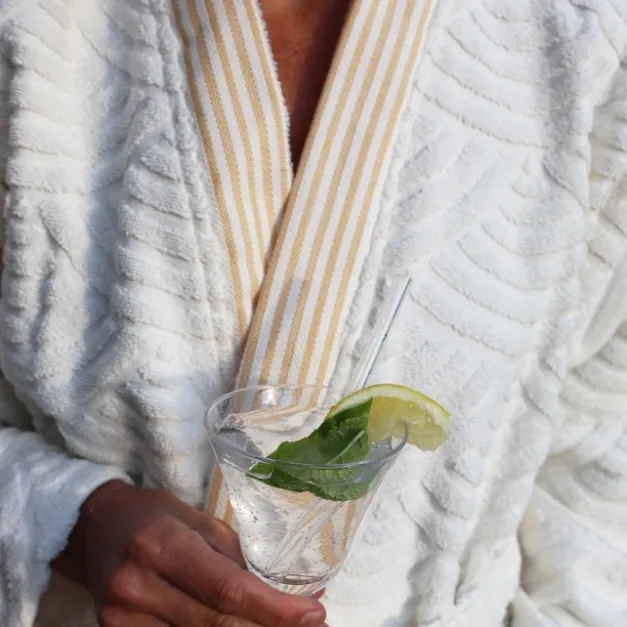 Maison Jean-Vier Peignoir Blanc