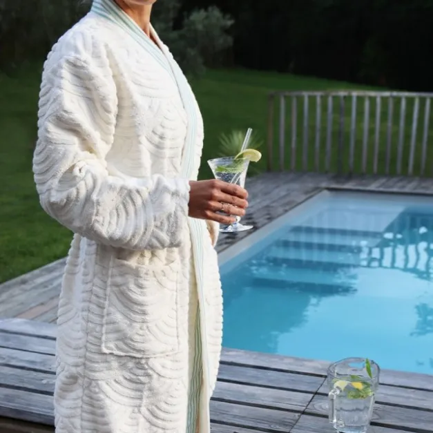 Maison Jean-Vier Peignoir Blanc