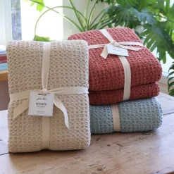 Maison Jean-Vier Plaid Beige