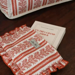 Maison Jean-Vier Pochette Plate Rouge