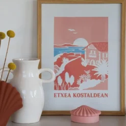 Maison Jean-Vier Poster et affiche Rose