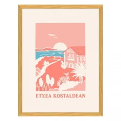 Maison Jean-Vier Poster et affiche Rose