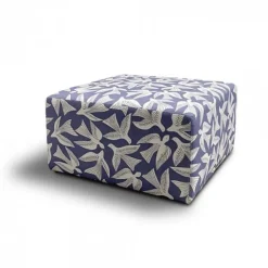 Maison Jean-Vier Pouf Bleu