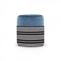 Maison Jean-Vier Pouf Gris