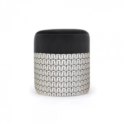 Maison Jean-Vier Pouf Noir