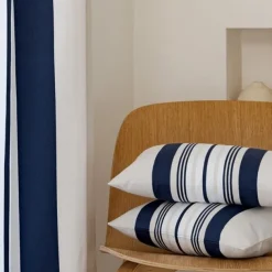 Maison Jean-Vier Rideaux Bleu