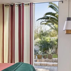 Maison Jean-Vier Rideaux Rouge